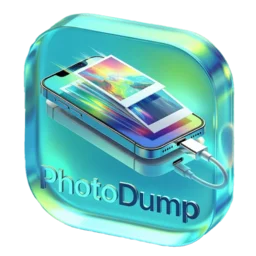 PhotoDump Export app icon